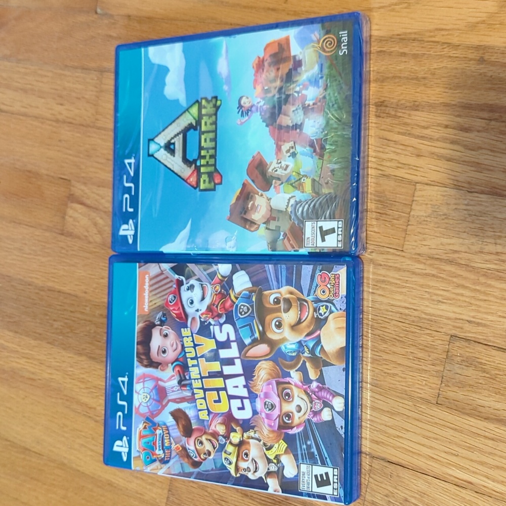 Paw Patrol Adventure City Calls and Pixark Video Games for PlayStation 4 PS4